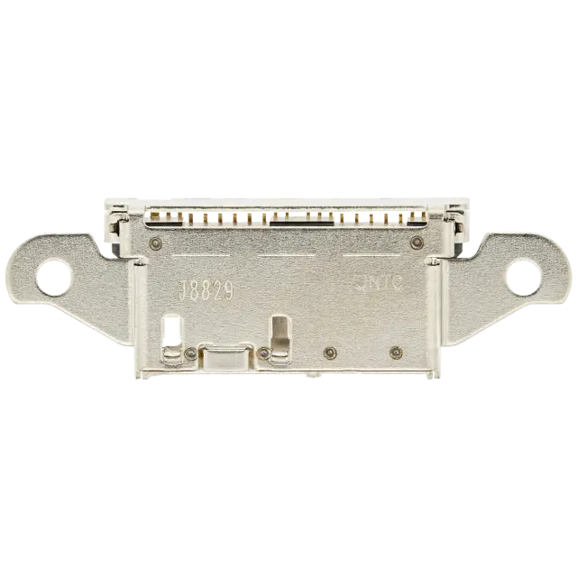Connecteur de charge à souder — format Micro B 3.0, 21 broches, 4 points de fixation (C047)