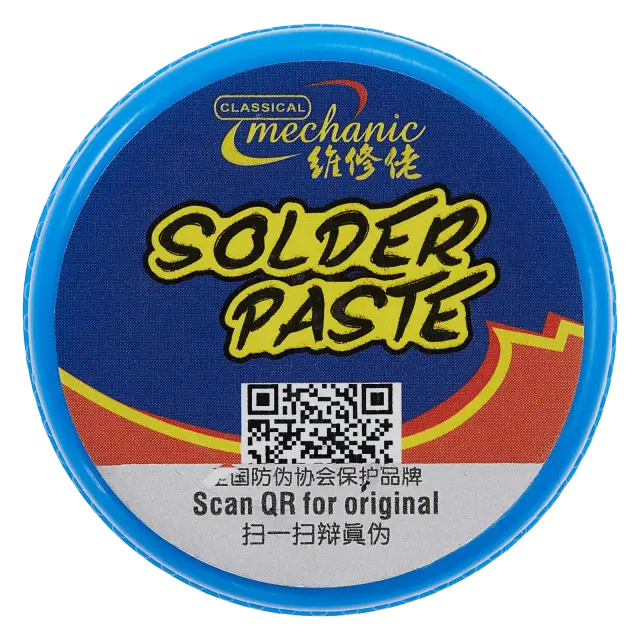 Pâte à souder basse température Mechanic pour rebillage