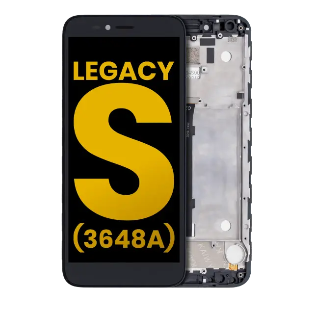 Écran LCD avec châssis pour Coolpad Legacy S (3648A) (reconditionné, noir)