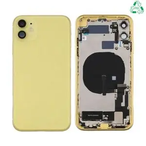 Coque de Réparation Complète Aftermarket (PIEC) Apple iPhone 11 Jaune