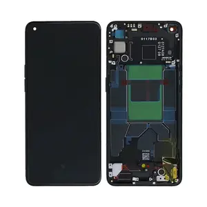 Écran Tactile Oled avec Châssis OPPO Reno 6 5G Noir Stellaire