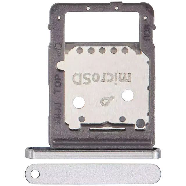 Tiroir SIM pour Samsung Galaxy Tab S8 (X700 / X706) (2022) / Tab S8 Plus 5G (X800 / X806) ( 2022) / Tab S8 Ultra (X900 / X906 ) (2022) (argent)