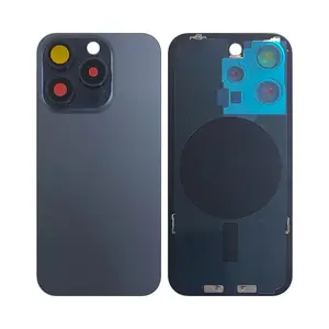Cache Arrière Apple iPhone 15 Pro (Without Part) Titane Bleu
