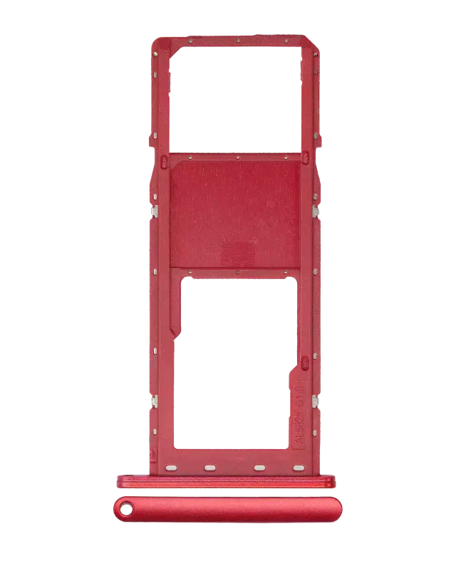 Tiroir SIM pour Samsung Galaxy A02S (A025 / 2020) (rouge)