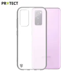 Coque Silicone PROTECT pour Samsung Galaxy S20 FE 5G G781/Galaxy S20 FE 4G G780 Transparent