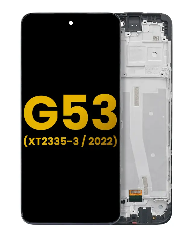 Écran pour Motorola Moto G53 (XT2335 / 2022) (reconditionné, toutes couleurs)
