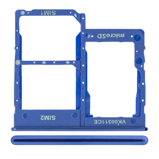Tiroir SIM pour Samsung Galaxy A40 (A405 / 2019) (bleu)