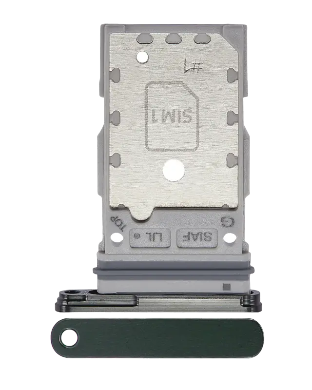 Tiroir SIM pour Samsung Galaxy S23 5G / S23 Plus 5G (vert)