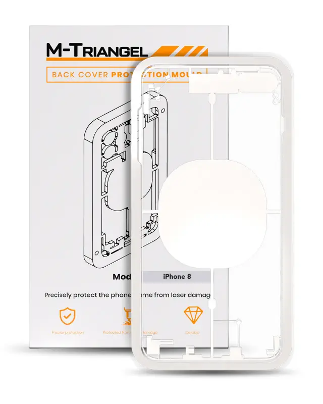 Moule de protection M-Triangel pour machine laser — iPhone 8
