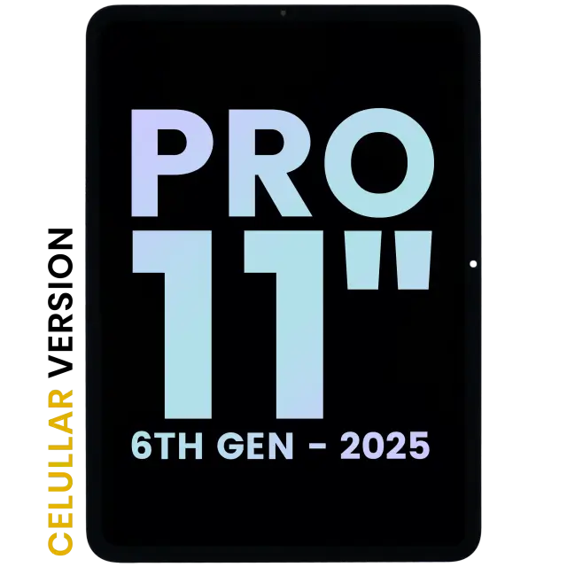 Écran OLED avec vitre tactile pour Apple iPad Pro 11" 6th Gen (2025) (verre nano-texturé, cellulaire uniquement, origine)