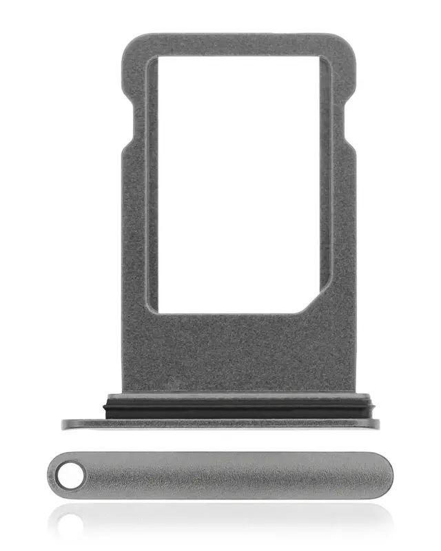 Tiroir SIM pour Apple iPhone 8 / SE (2020) / SE (2022) (gris sidéral)