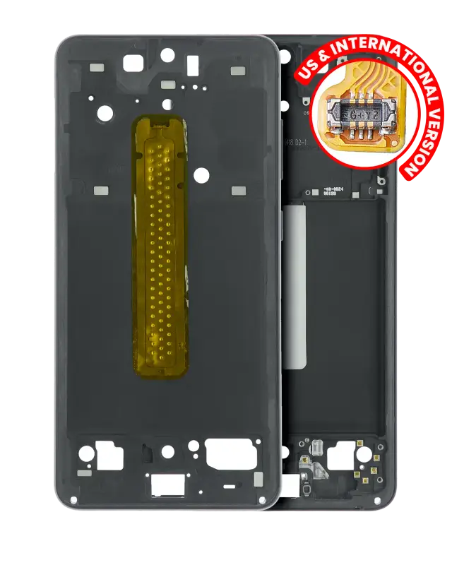 Châssis pour Samsung Galaxy S21 FE 5G (version US & internationale, graphite)