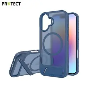 Coque de Protection MagSafe avec Support IF014 PROTECT pour Apple iPhone 17 Bleu
