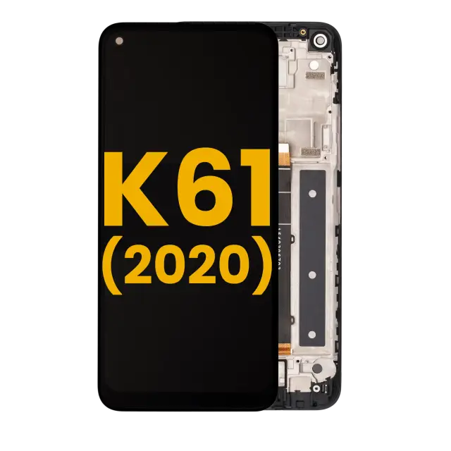 Écran pour LG K61 (2020) (reconditionné, noir)