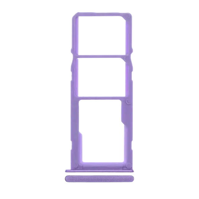 Tiroir SIM pour Samsung Galaxy A21 (A215 / 2020) (violet)