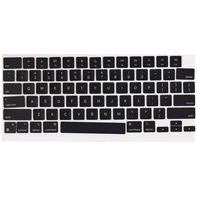 Jeu de touches pour Apple MacBook Air 13" (mi-2022 à mi-2024) / Pro 14" / Pro 16" — réf. 107182114087