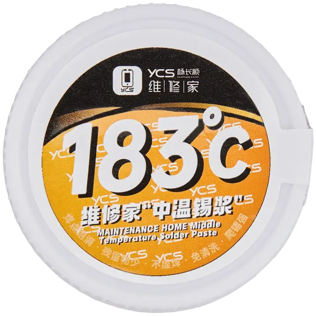 Pâte à souder moyenne température YCS 183 °C (50 g)