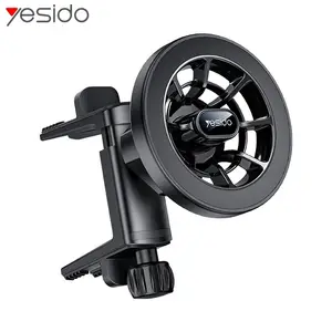 Support Smartphone Magnétique pour Voiture Yesido C221 pour Grille d'Aération Mercedes Noir