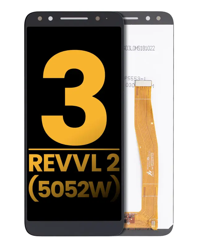 Écran LCD sans châssis pour Revvl T-Mobile Revvl 2 (5052W / 2019) (reconditionné, toutes couleurs)