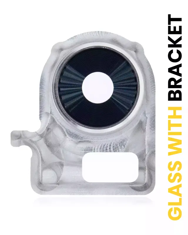 Lentille de caméra arrière avec support pour LG Velvet (blanc)