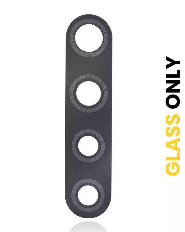 Lentille de caméra arrière avec adhésif pour Samsung Galaxy A21 (A215 / 2020) (lot de 10)