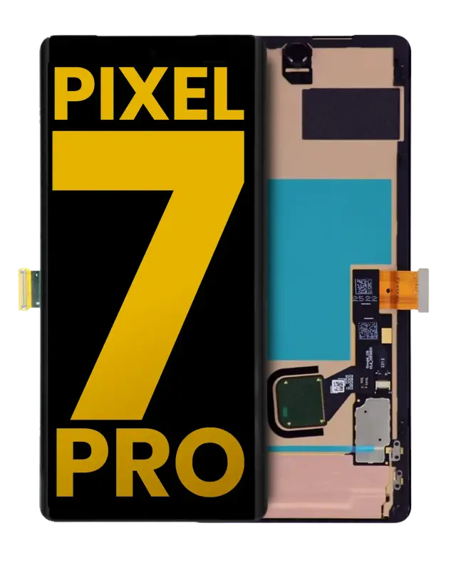 Écran OLED sans châssis avec capteur d’empreintes pour Google Pixel 7 Pro (reconditionné, toutes couleurs)