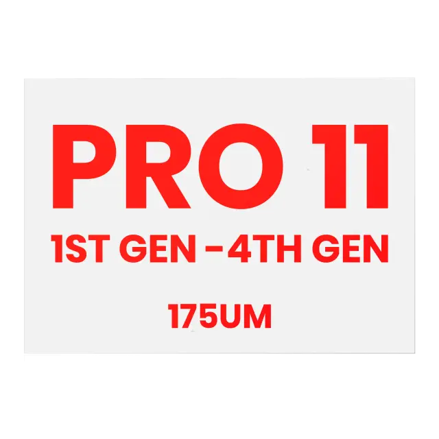 Adhésif pour Apple iPad Pro 11" 1st Gen (2018) / Pro 11" 2nd Gen (2020) / Pro 11" 3rd Gen (2021) / Pro 11" 4th Gen (2022) (175um) (lot de 10)