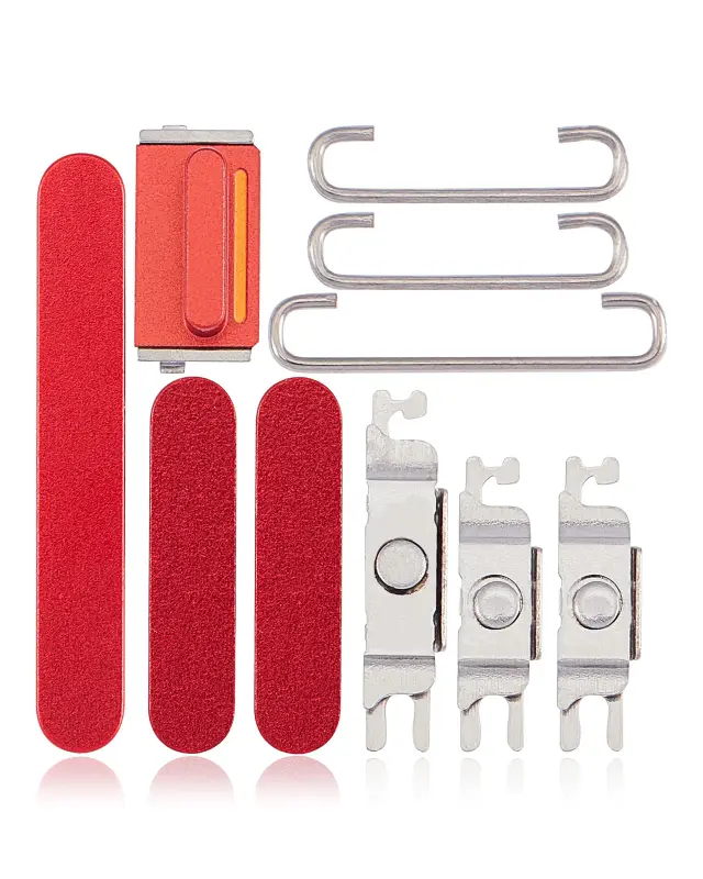 Nappe volume pour Apple iPhone 14 / 14 Plus (rouge)