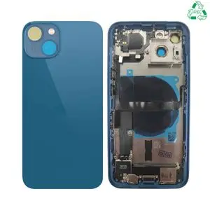Coque de Réparation Complète Aftermarket (PIEC) Apple iPhone 13 (Version US) Bleu