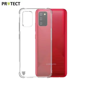 Coque Silicone Renforcée PROTECT pour Samsung Galaxy A02s A025 Transparent