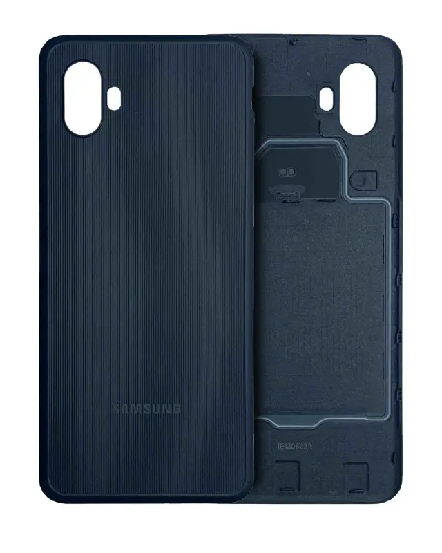Vitre arrière pour Samsung Galaxy Xcover 6 Pro (pack service origine, noir)