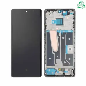 Écran Tactile Original Pulled avec Châssis (PIEC) Realme 11 Pro Vert Oasis