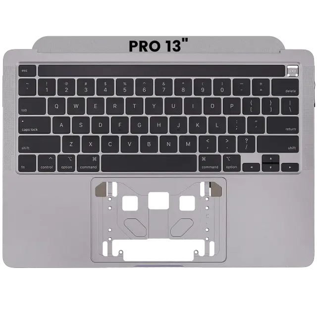 Châssis supérieur avec clavier ANSI US pour Apple MacBook Pro 13" A2251 (2020) (gris sidéral)