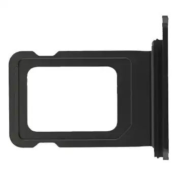 Tiroir SIM pour Apple iPhone 15 / 15 Plus (origine, noir)