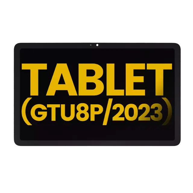 Écran LCD sans châssis pour Google Pixel Tablet (GTU8P / 2023) (reconditionné, noir)