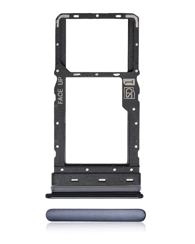 Tiroir SIM pour Motorola Moto G Stylus 6.8" (XT2115 / 2021) (Aurora Black)