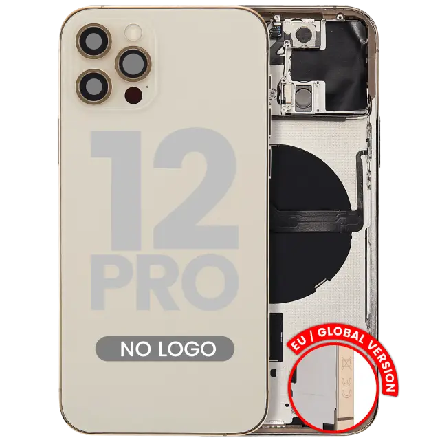 Châssis pour Apple iPhone 12 Pro (version EU, compatible premium, or)