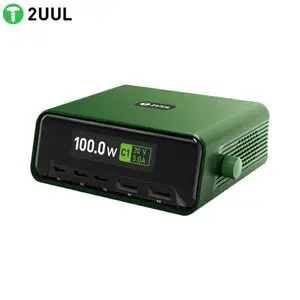 Station de Chargement 2UUL PC12 Digital Monitor 110W (3x USB-C + 2x USB)