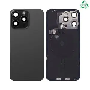Cache Arrière Aftermarket (PIEC) Apple iPhone 15 Pro Max Titane Noir