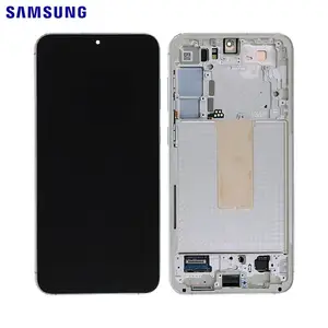 Écran Tactile Original Samsung Galaxy S23 Plus 5G S916 GH82-30476B GH82-30477B GH82-31123B Crème