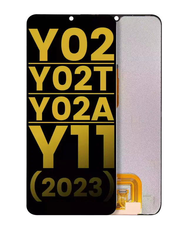 Écran LCD sans châssis pour Vivo Y02 / Y02t / Y02A / Y11 (2023) (reconditionné, toutes couleurs)