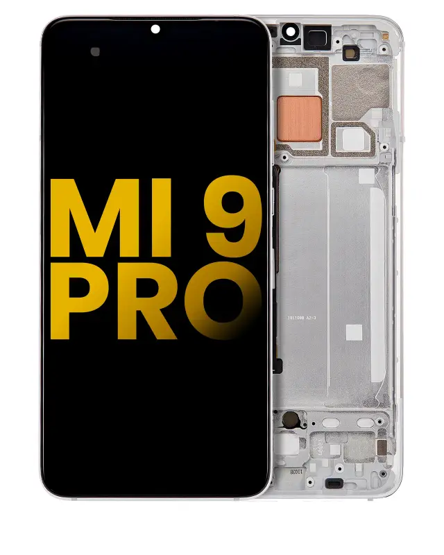 Écran OLED avec châssis pour Xiaomi Mi 9 Pro (reconditionné, Dream White)