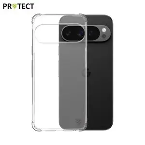 Coque Silicone Renforcée PROTECT pour Google Pixel 9 Pro Transparent