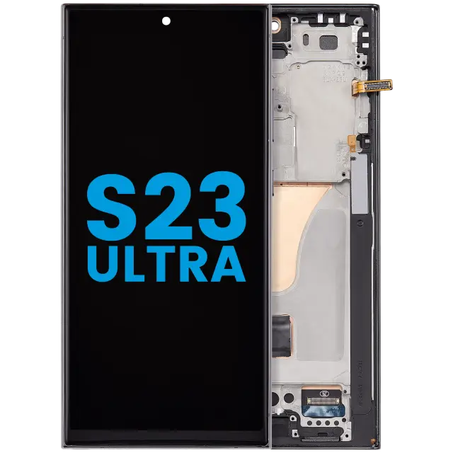 Écran pour Samsung Galaxy S23 Ultra 5G (Aftermarket: Incell, noir fantôme)