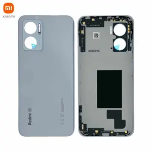 Cache Arrière Original Xiaomi Redmi 10 5G 55050001ZB9X Argent Chrome