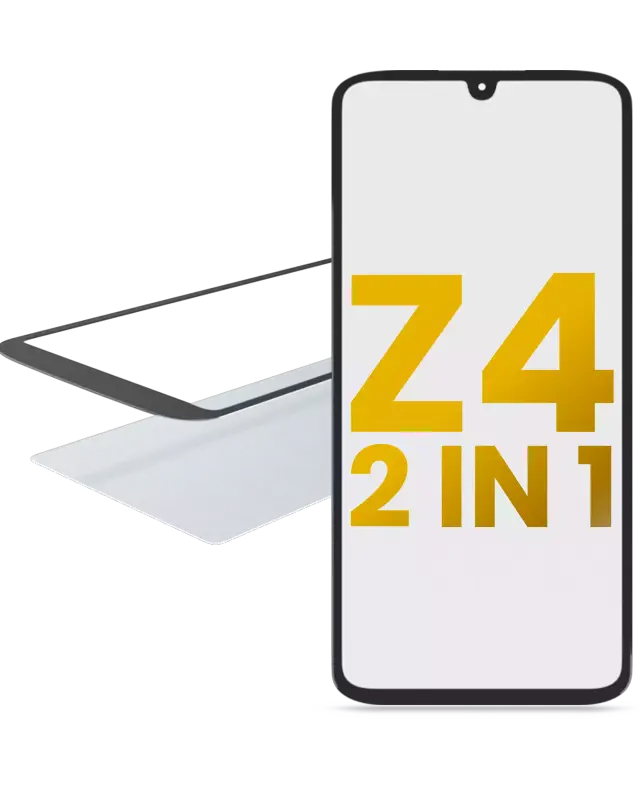 Vitre d’écran avec OCA pour Motorola Moto Z4 (XT1980 / 2019)