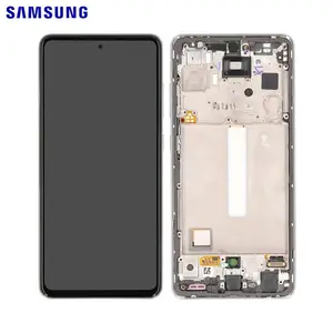 Écran Tactile Original Samsung Galaxy A52s 5G A528 GH82-26861D GH82-26863D GH82-26909D GH82-26910D Blanc