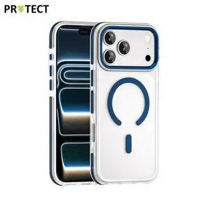 Coque de Protection MagSafe MS01 PROTECT pour Apple iPhone 17 Pro Max Bleu