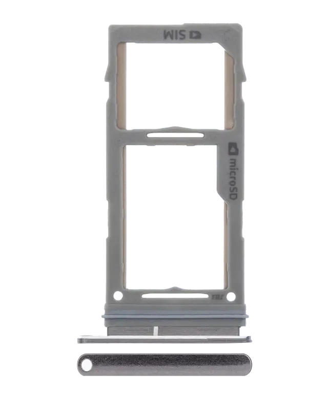 Tiroir simple SIM pour Samsung Galaxy S10E (Prism Black)