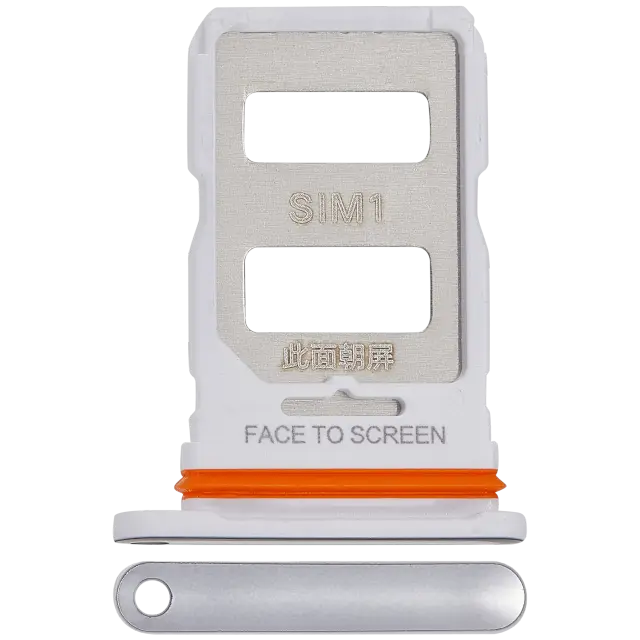 Tiroir SIM pour Xiaomi 13 Lite (blanc)